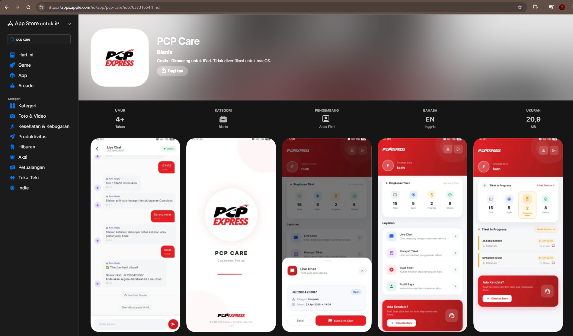 PCP Care Mobile (IOS)